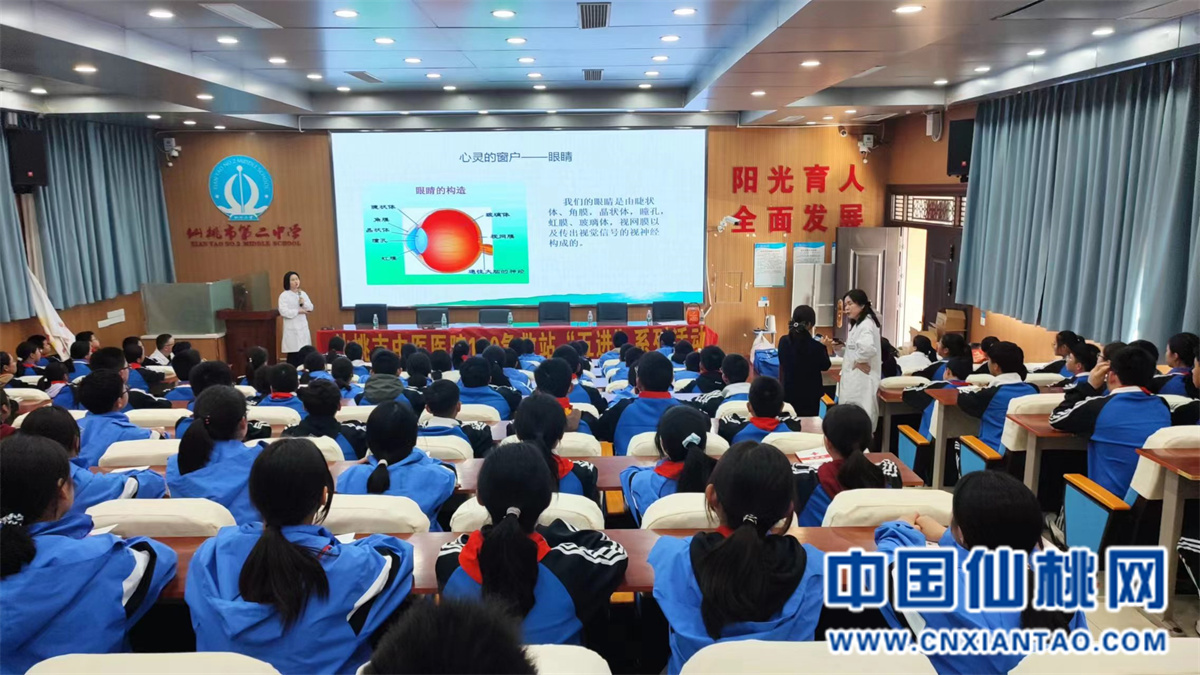 仙桃市中醫(yī)院紅十字會(huì)健康及救護(hù)知識(shí)進(jìn)仙桃市二中